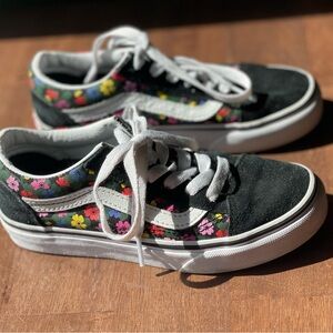 Flower Girls Vans Size 1